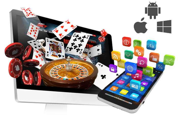 Casino online móvil, póker, juego de cartas, 
teléfono móvil