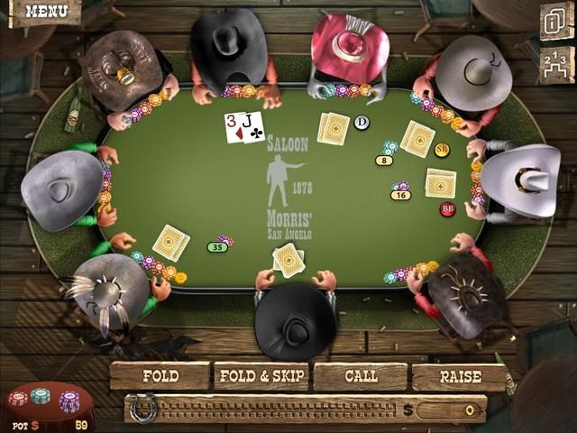Póker online, mesa de póquer, casino, juego de cartas