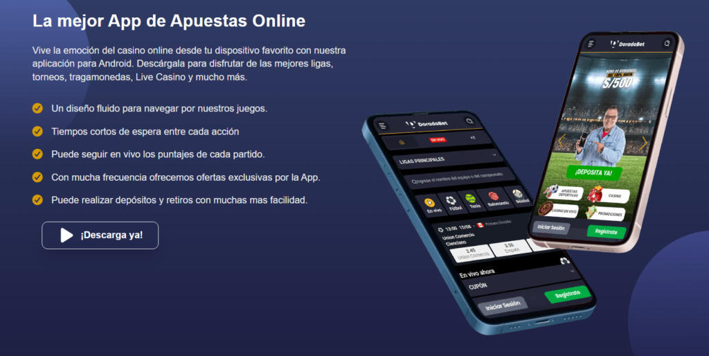 App móvil DoradoBet